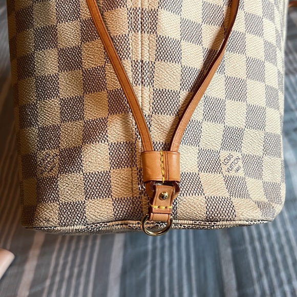 Louis Vuitton // neverfull MM bag Damier Azur - Picture 6 of 9